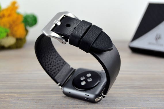 Correa para Apple Watch negra 41 mm 45 mm 40 mm 44 mm 38 mm y 42 mm para hombre tecnologia portatil Apple Series 2 8 Ultra SE Etsy Espana