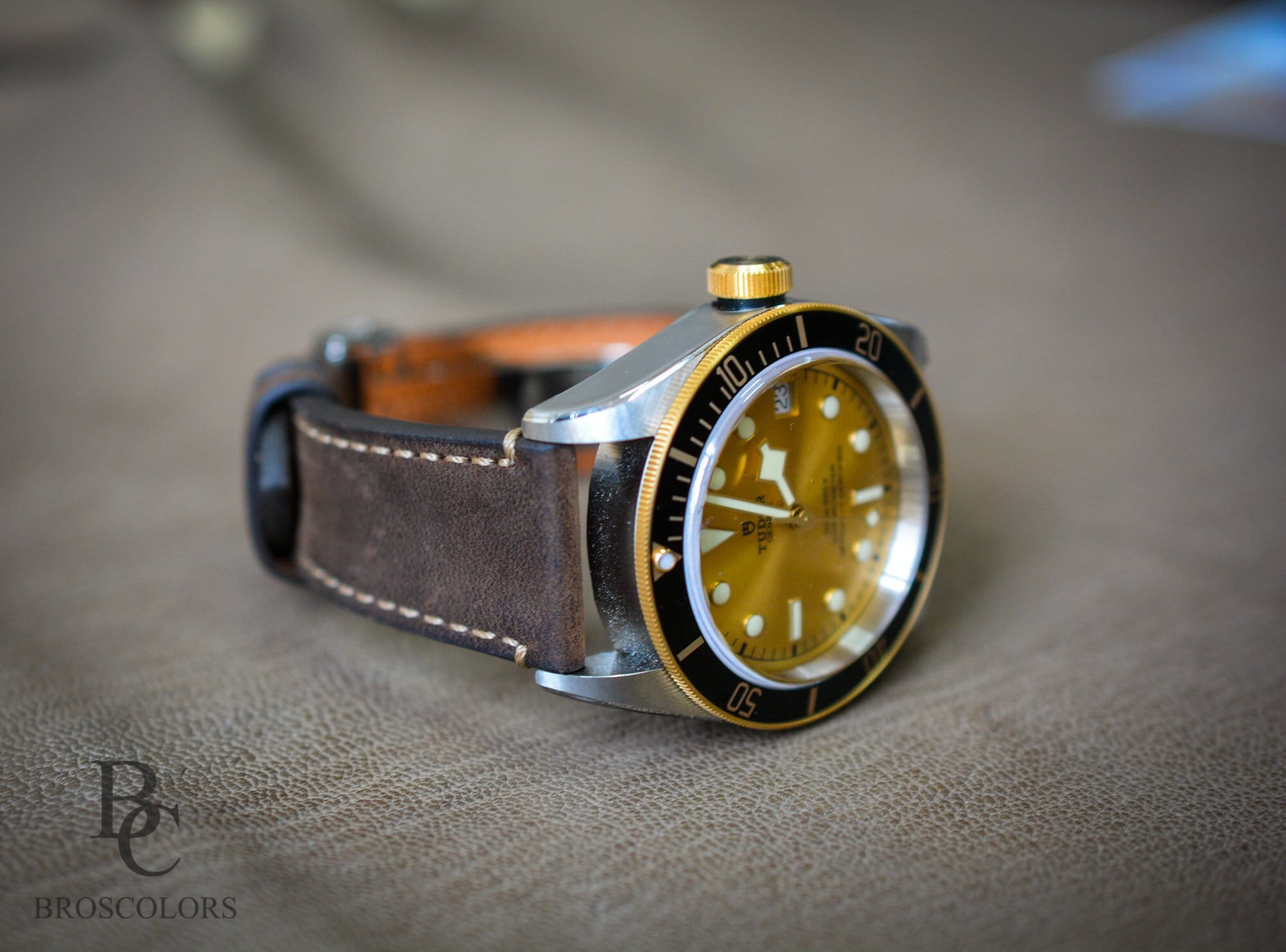 Tudor Black Bay Replacement Vintage Strap Kudu Leather Collection