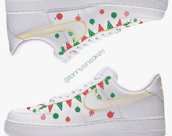 Custom Air Force 1 Christmas