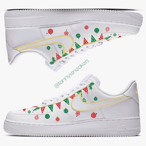 Custom Air Force 1 Christmas