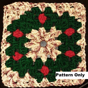 Wreath design Continuous  Square 5 Inch Project Square