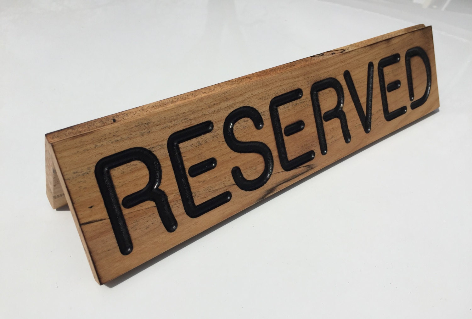 Wood Reserved sign table sign Reserved Sign Wood Sign Etsy