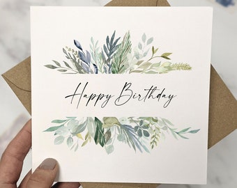 Happy Birthday Card | Floral | Flowers