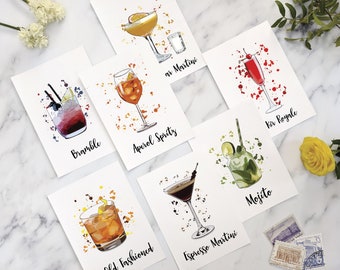 Cocktail wedding table names