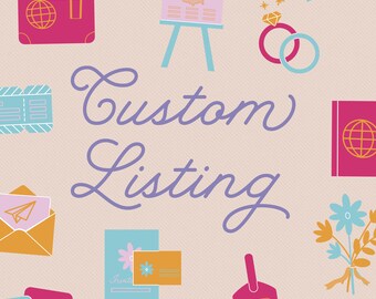 Custom Listing for Zoe
