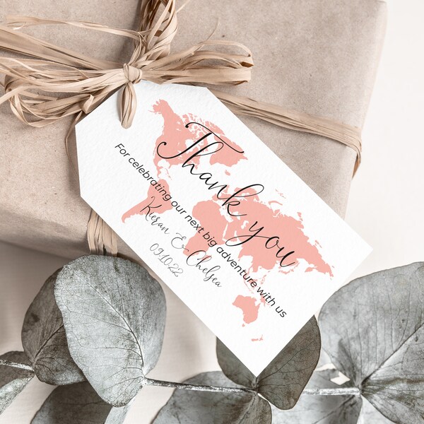 Travel Themed Name Tags - Etsy
