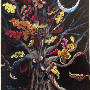 PRINT-Live Oak