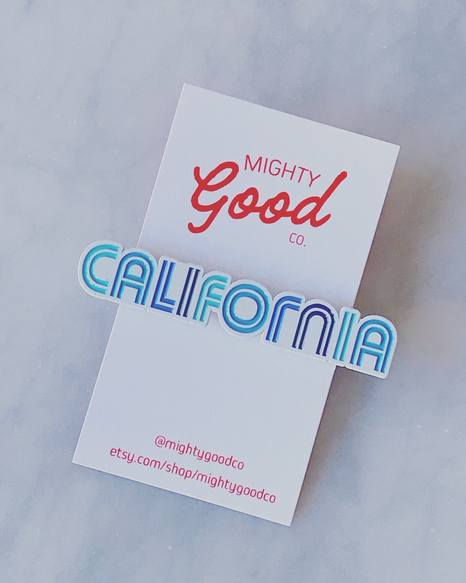 CALIFORNIA Enamel Pin - Etsy