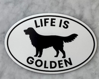 NEW! Golden Retriever Car Magnet