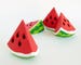 Felt Watermelon slice Tropical kids Eco friendly Toys Tropical fruit and vegetables Baby toys Waldorf play set Baby shower decorations 