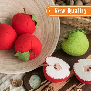 Baby toys Apple red toys for baby Waldorf toys Baby gift