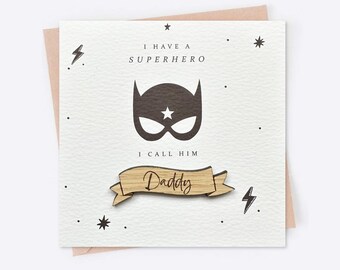 Father's Day Card for Daddy Special Fathers Day Card from Kids, Card from Children, Fathers Day Card from Daughter, Fathers Day Card for Him