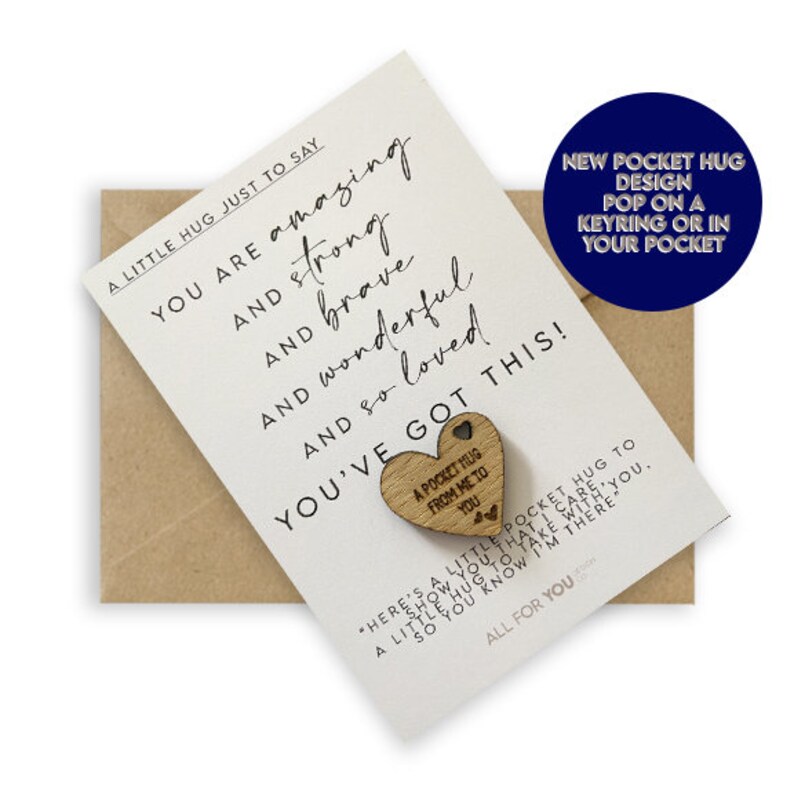 Youve Got This Good Luck Pocket Hug Token Gift You've Got - Etsy UK