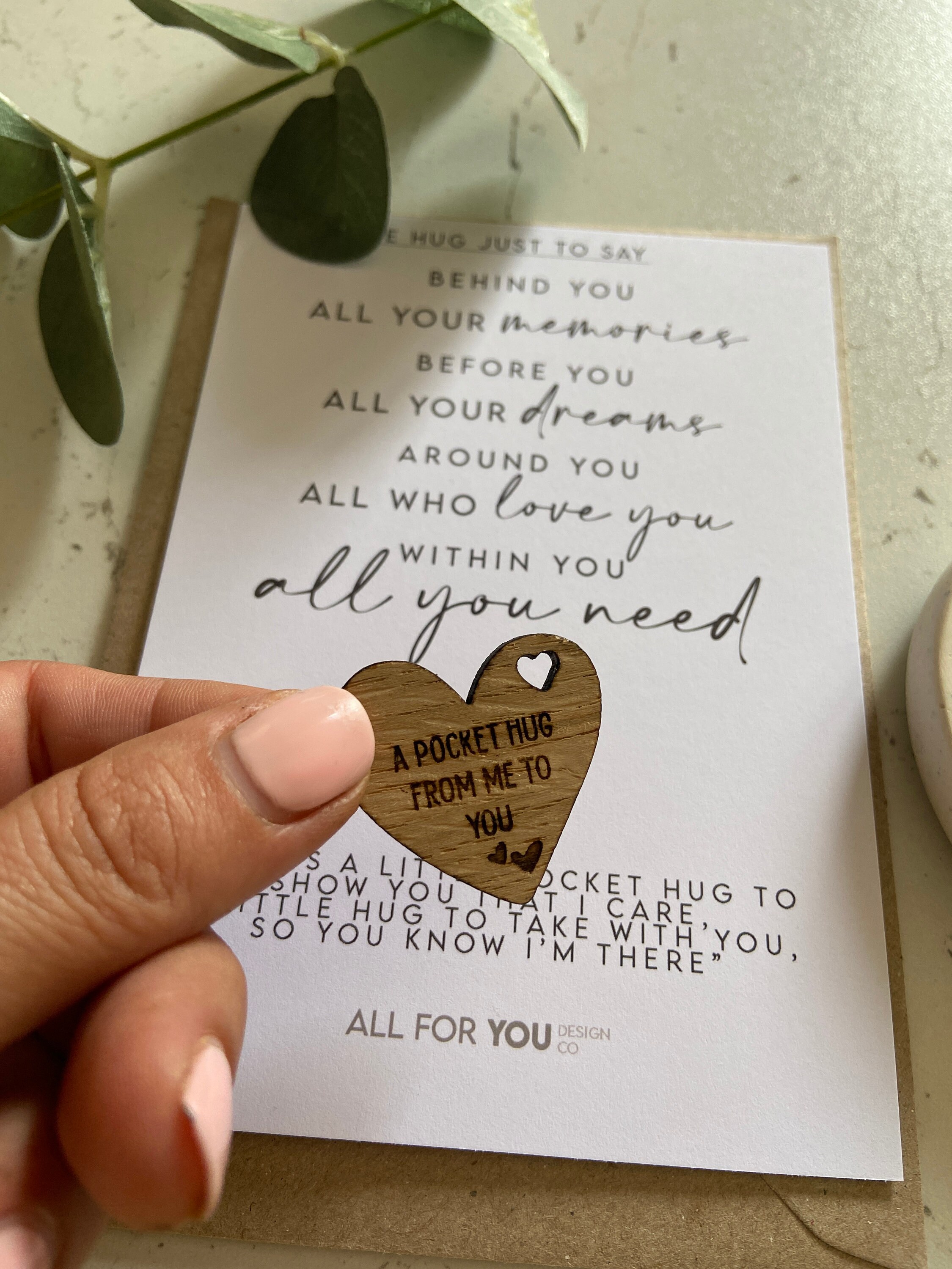 Youve Got This Good Luck Pocket Hug Token Gift You've Got - Etsy UK