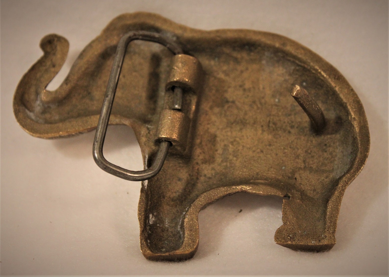Charity Vintage 1970's Metal African Elephant Belt Buckle Etsy