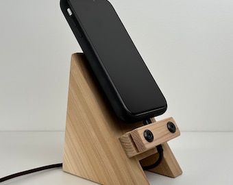 Universal phone charging & docking stand