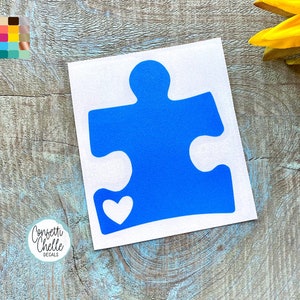 autism decal . autism awareness decal . puzzle decal . vinyl decal . cup decal . car decal . cup decal . laptop decal .