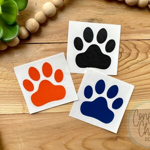 Paw Decal | Paw Print Decal | Dog Paw Decal | Paw Sticker | Paw Print Sticker | Dog Paw Sticker