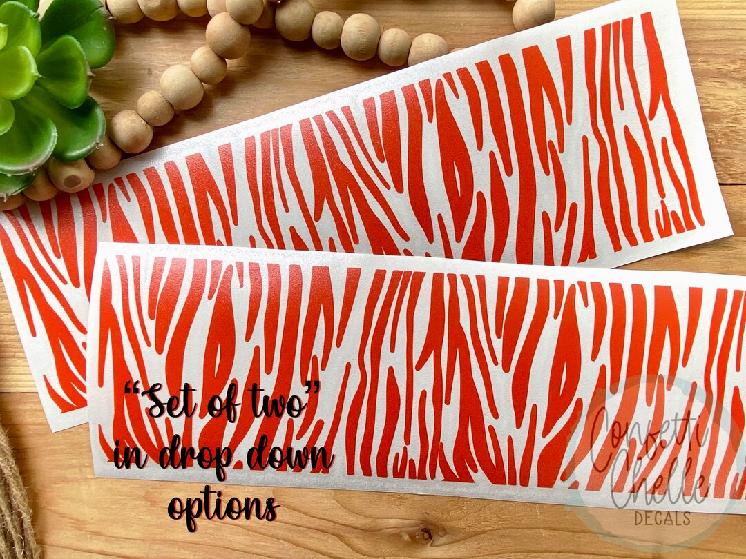 Tiger Vinyl Decal Tiger Stripes Decal Tiger Stripes Sticker Laptop Car