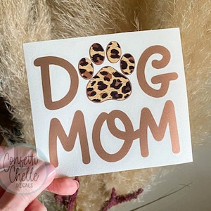 Dog Mom Decal | Mom of Dogs Decal