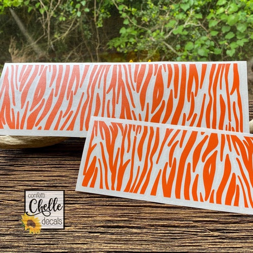 Tiger Eyes Vinyl Car Decal Etsy