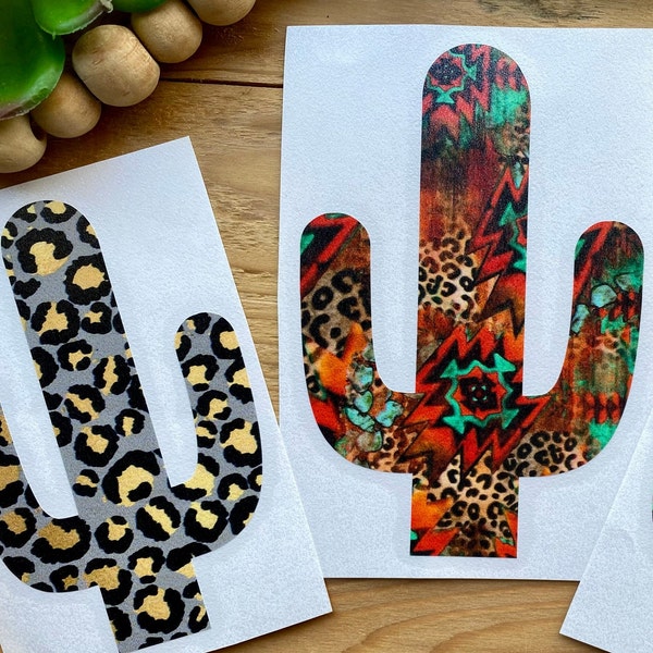 Cactus Wall Decal Etsy