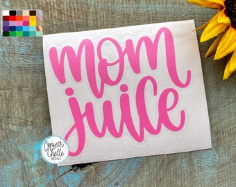 Mom Juice Decal | Mom Juice Sticker |  Tumbler Decal | Cup Decal