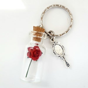 Tale As Old As Time Gift, Rose In A Bottle, Beauty and the Beast, Romantic Gift