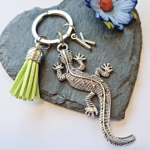 Lizard Keychain Etsy