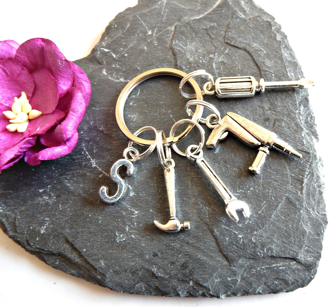 Personalised Tools Keyring Tools Key Chain Tradesman Gift Etsy UK