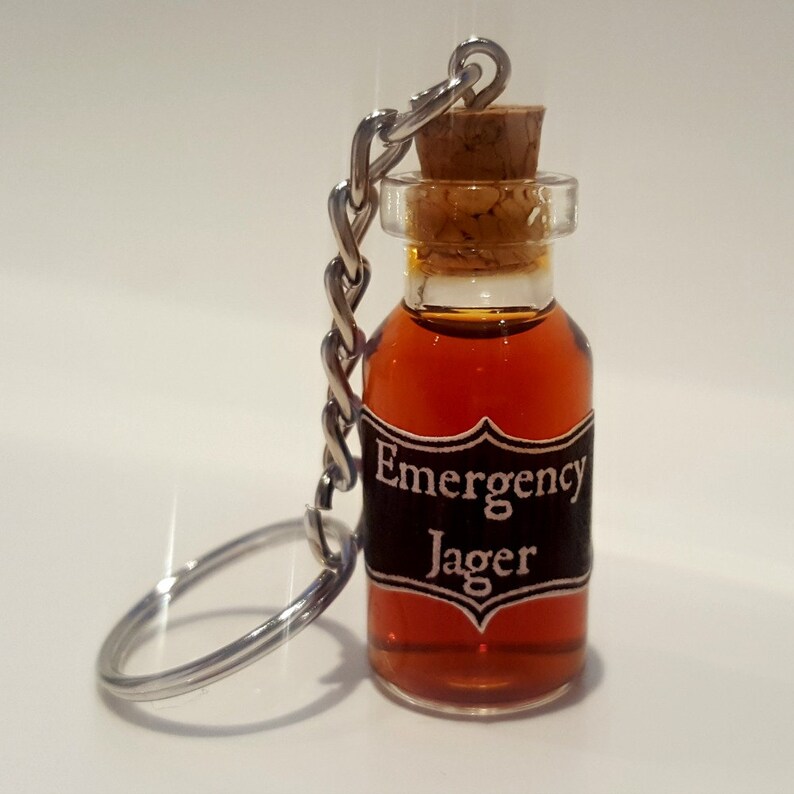 Jager Bomb Gifts Emergency Jager Keyring Funny Gift for Him Etsy UK