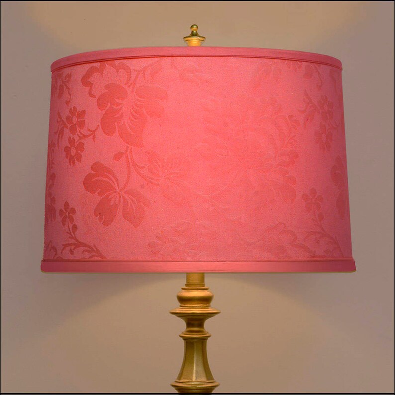 Lamp Shade Jacobean Floral Damask Lamp Shade Blue Etsy Singapore