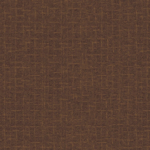 BTHY Maywood Woolies Flannel Brown Crosshatch Weave Cotton Flannel Fabric Half Yard 18510-A