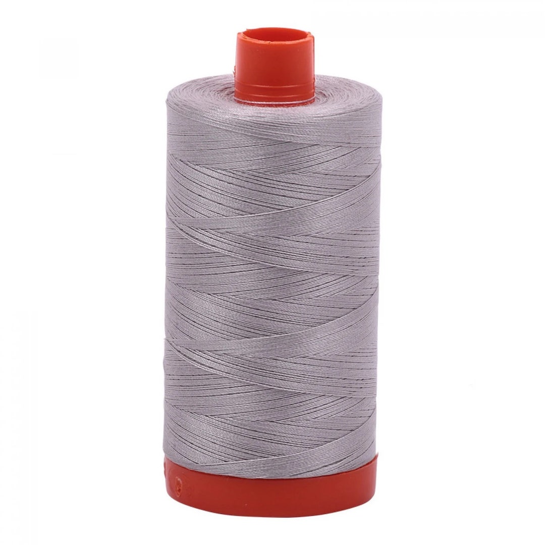 AURIFIL 50 Wt 2 Ply THREAD Color Xanadu Gray 6727 Large Spool 1422 ...