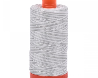 AURIFIL Silver Moon Variegated Cotton Quilting Thread: 50 wt, 1422 Yards