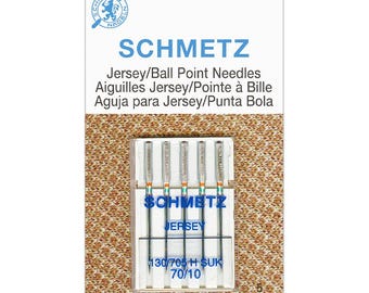 Sewing Machine Needles 12/80 Schmetz Jersey/Ball Point Needles  1714 - quilting notion