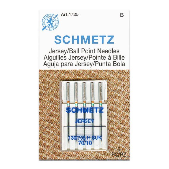 Sewing Machine Needles 12/80 Schmetz Jersey/Ball Point Needles  1714 - quilting notion