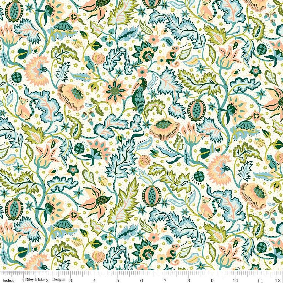 Tree of Life Canopy Greens, Liberty Fabrics, 10 inch Stacker, 42 pieces (Copy) main image 1