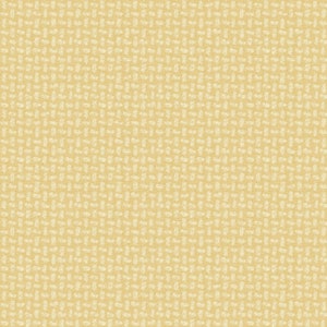 BTHY Maywood Woolies Flannel Light Yellow Basketweave Cotton Flannel Fabric Half Yard 18509-S