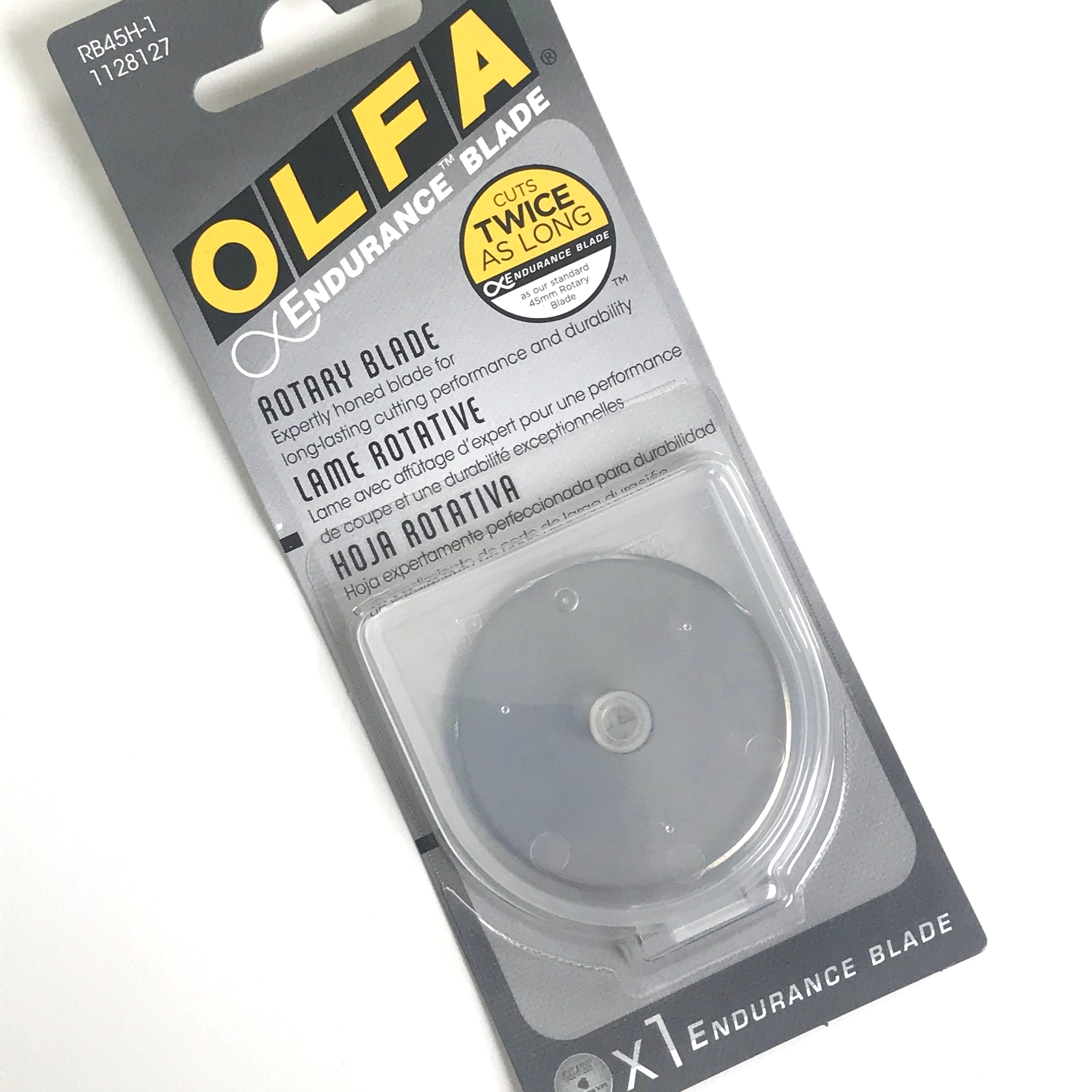 Olfa 45mm Rotary Cutter Replacement Blade 2 ct - The Confident Stitch