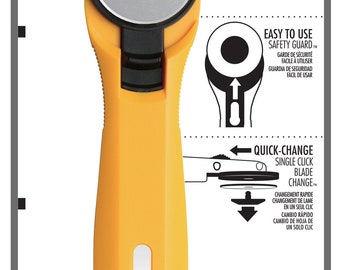 OLFA 28mm RTY 1 C Quick-Change Rotary Cutter