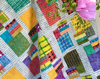 Flower Stalls Quilt Pattern by Natalie Barnes (Digital)