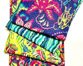 NEW BOTANICA fabric fat quarter bundle Sally Kelly for Windham Fabrics Oeko Tex Premium Quilting Cotton