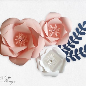 DIY Paper Flower Kit - Med/Small/Small
