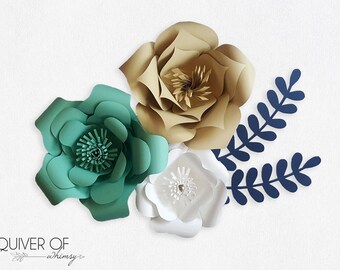 DIY Paper Flower Kit - Med/Med/Small