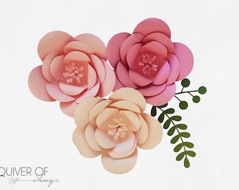 DIY Paper Flower Kit - Med/Med/Med