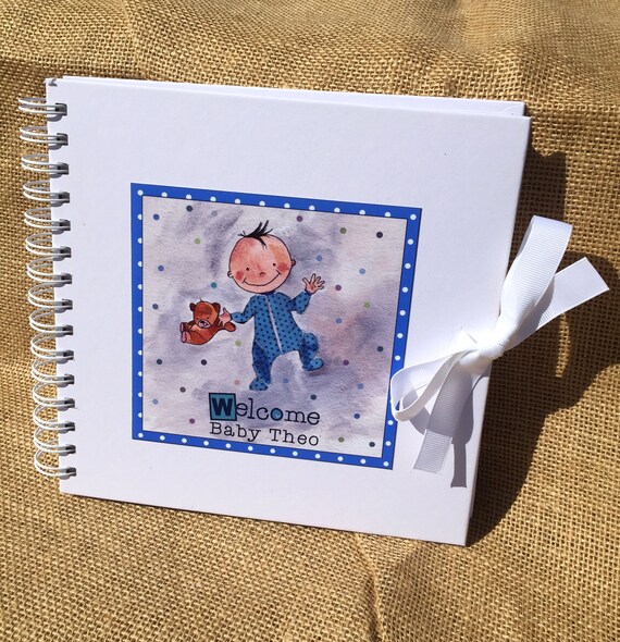 personalised baby boy photo album