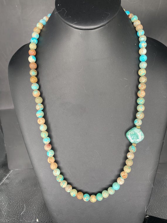 Turquoise Amazonite Necklace