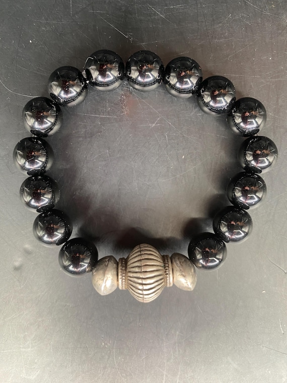 BBLK30S: Black Onyx Bracelet