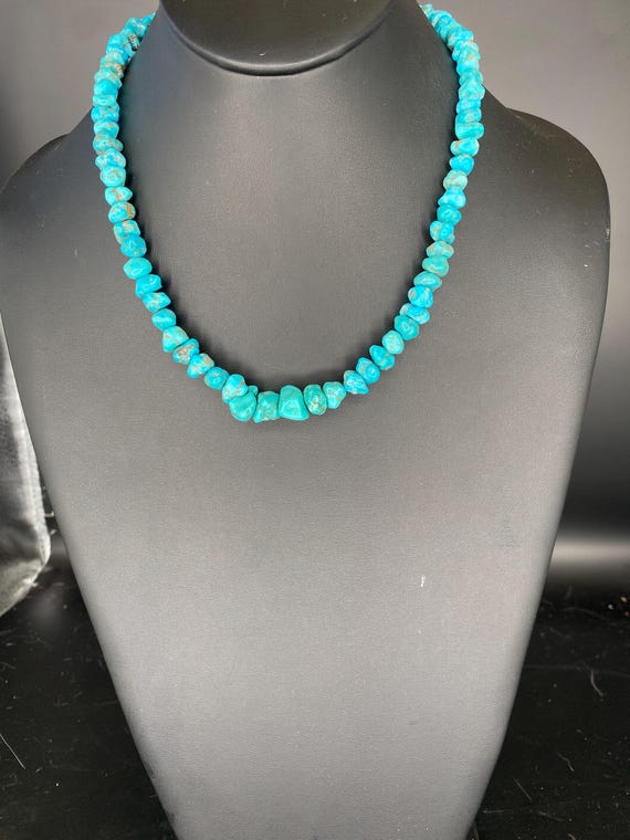 Turquoise Choker: Authentic Turquoise Necklace